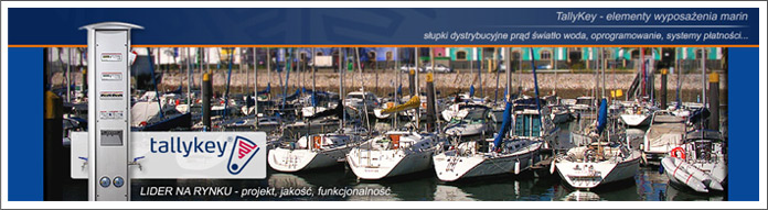 baner o�wietlenie marin i port�w, o�wietlenie marin, marina, port, wyposa�enie marcin i port�w